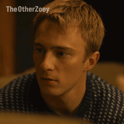 Close Up Of Man's Face With The Other Zoey GIF