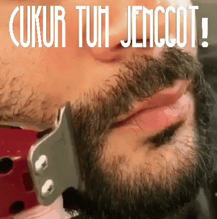 Close Up Of Man's Face With Ukur Tui Jencott GIF