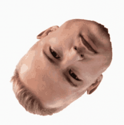 Close Up Of Man's Head GIF