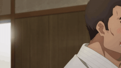 Close Up Of Man's Neck And Ear GIF