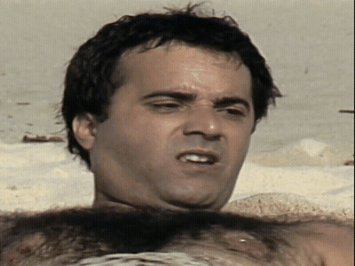 Close Up Of Man's Serious Face GIF