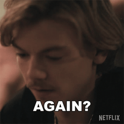 Close Up Of Man Saying Again GIF