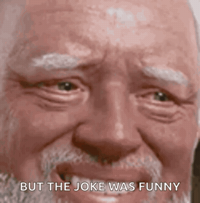 Close Up Of Man Saying But The Joke Was Funny GIF