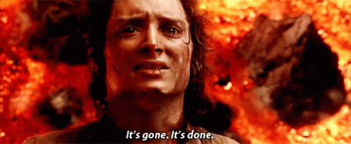 Close Up Of Man Saying Its Gone Its Done GIF