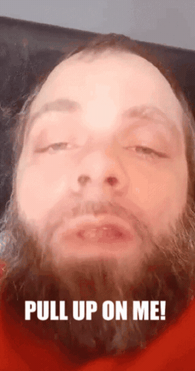 Close Up Of Man Saying Pull Up On Me GIF