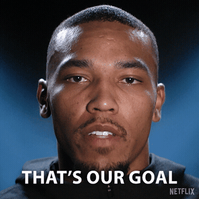 Close Up Of Man Saying That's Our Goal GIF