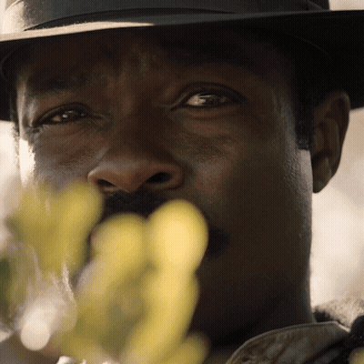 Close Up Of Man Wearing Cowboy Hat GIF