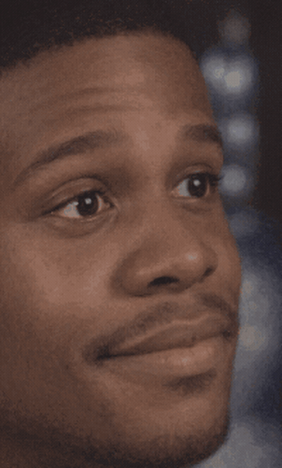 Close Up Of Man With Beard And Serious Look GIF