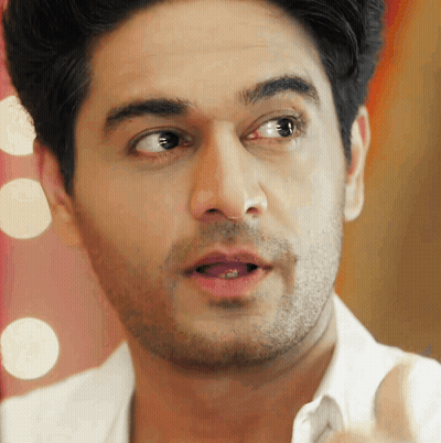 Close Up Of Man With Beard And White Shirt GIF