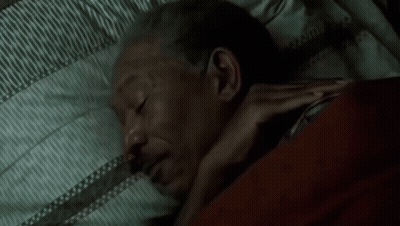 Close Up Of Man With Eyes Closed GIF