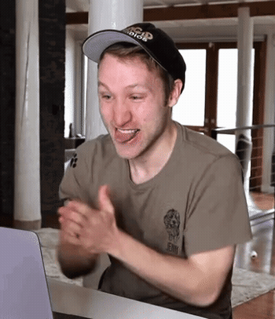 Close Up Of Man With Eyes Closed GIF