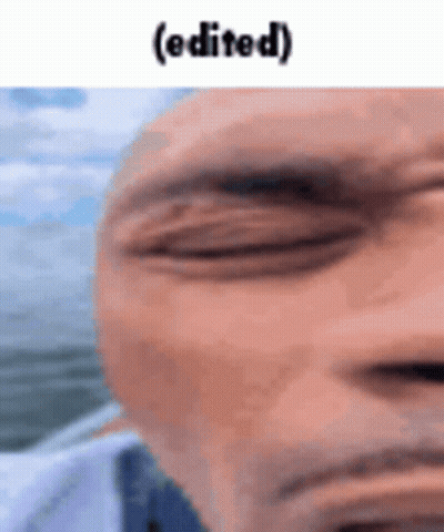 Close Up Of Man With Eyes Closed GIF