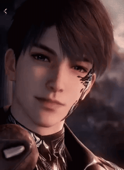 Close Up Of Man With Face Tattoo GIF