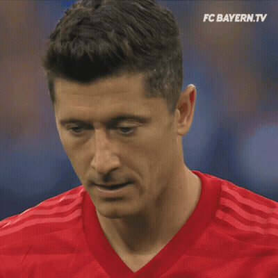 Close Up Of Man With FC Bayern.tv GIF