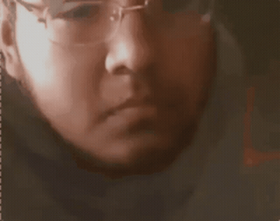 Close Up Of Man With Glasses GIF
