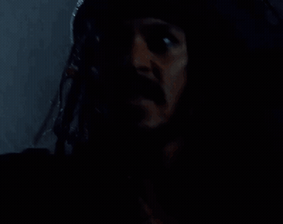 Close Up Of Man With Lightning Bolt Behind Him GIF