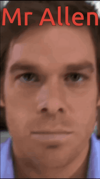 Close Up Of Man With Mr Allen GIF