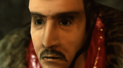 Close Up Of Man With Mustache GIF