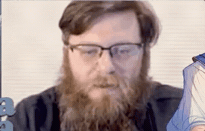 Close Up Of Man With Name Mary T3 GIF