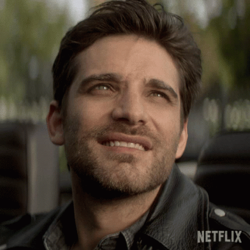 Close Up Of Man With Netflix GIF