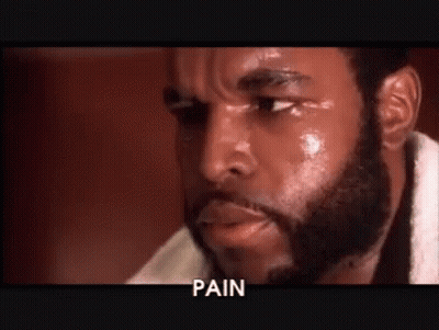 Close Up Of Man With Pain GIF