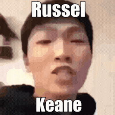 Close Up Of Man With Russel Keane GIF