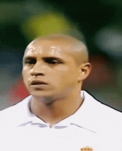 Close Up Of Man With Shaved Head GIF
