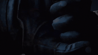 Close Up Of Man With Sword Saying Bounty Hunter GIF