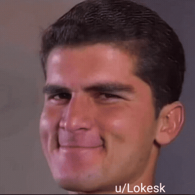 Close Up Of Man With Username U/lokesh GIF