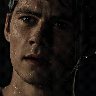 Close Up Of Man With Water Drops On Face GIF