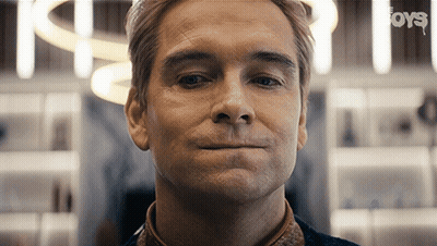 Close Up Of Man With Word Boys In Corner GIF
