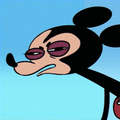 Close Up Of Mickey Mouse GIF