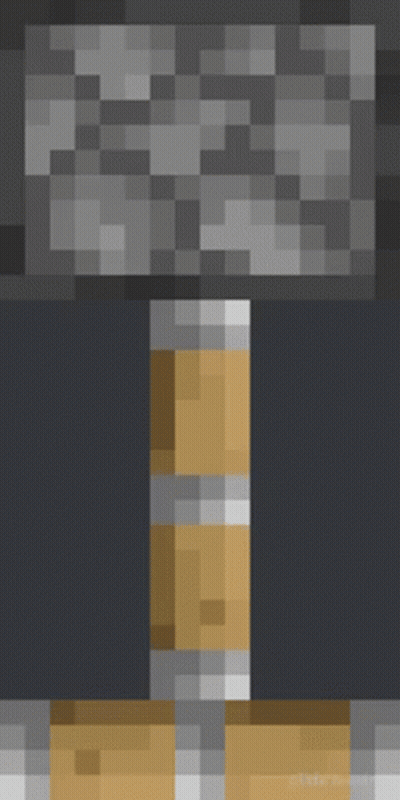 Close Up Of Minecraft Block GIF