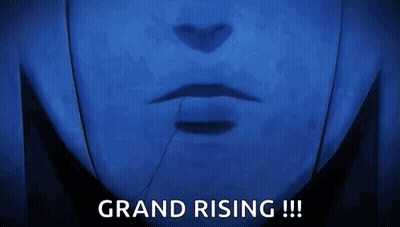 Close Up Of Mouth Saying Grand Rising GIF