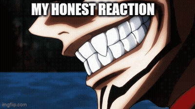 Close Up Of Mouth Saying My Honest Reaction GIF