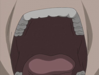 Close Up Of Mouth With Teeth Visible GIF