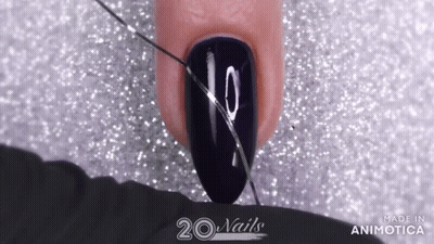 Close Up Of Nail Saying 20 Nails GIF