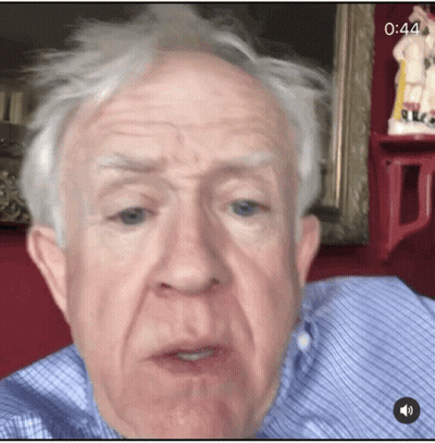 Close-Up Of Older Man With 0:44 GIF