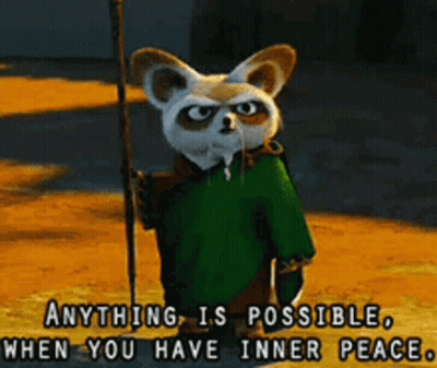Close Up Of Panda Bear Face With Green Eye And Black Nose GIF