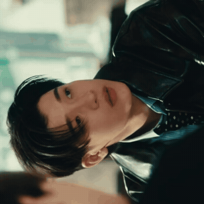 Close Up Of Person In Black Jacket GIF