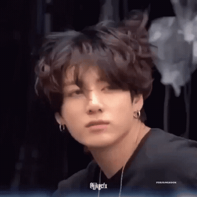 Close Up Of Person In Black Shirt GIF