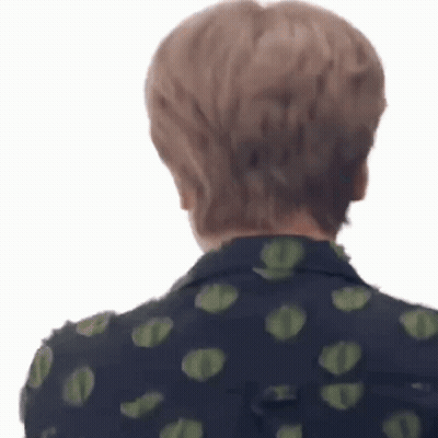 Close Up Of Person In Polka Dot Shirt GIF