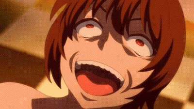 Close Up of Person Making Funny Face With Mouth Wide Open