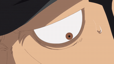 Close Up Of Person's Eye With White Pupil GIF
