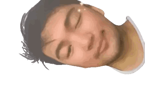 Close Up Of Person's Face Sticker