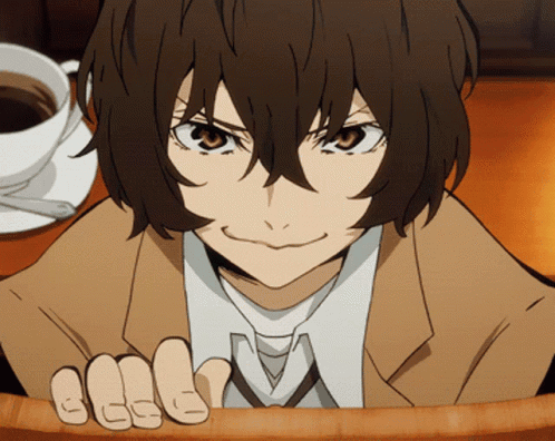 Close Up Of Person's Face With Cup Of Coffee GIF