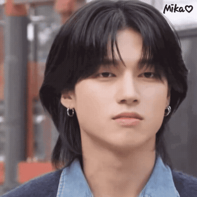 Close Up Of Person's Face With Mika GIF