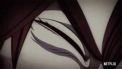 Close Up Of Person's Face With Netflix GIF