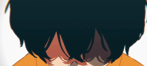 Close Up Of Person's Face With Red Arrow GIF