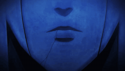 Close Up Of Person's Smiling Mouth GIF
